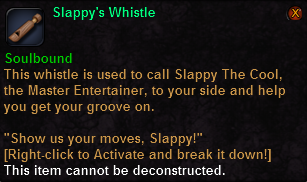 Slappy's Whistle