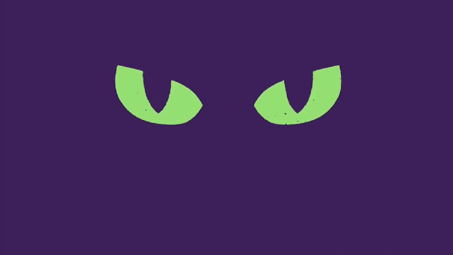 Royalty Vector Stock - Glaring halloween cat eyes in the dark, Vector