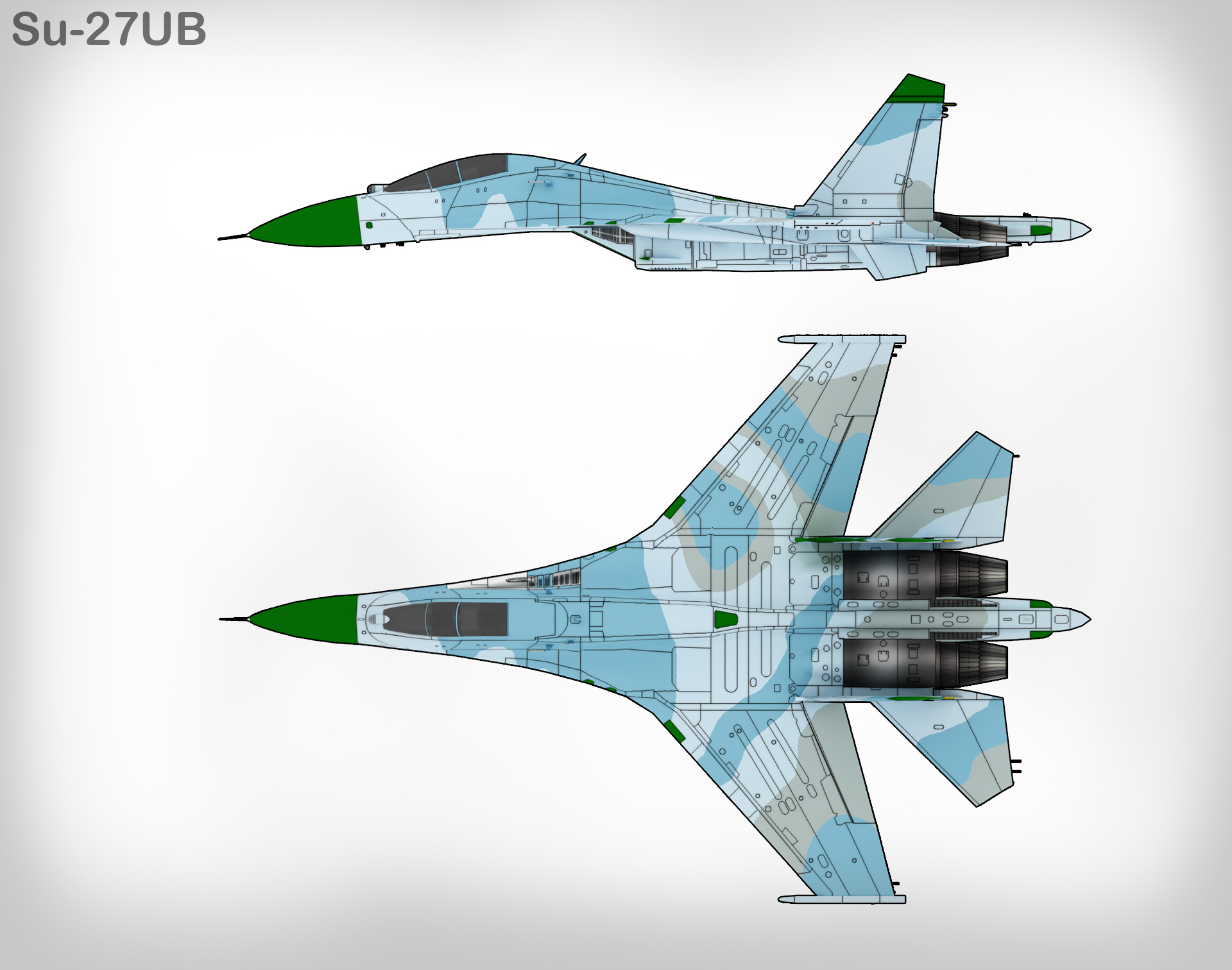 Су 27 нарисовать