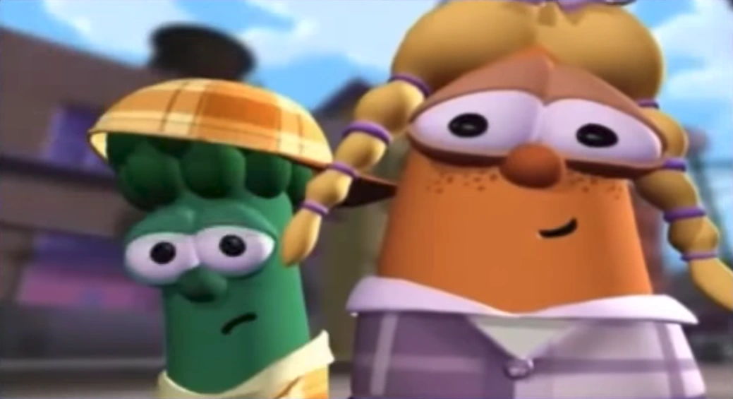 Junior Asparagus and Laura Carrot VeggieTales Wiki Fandom