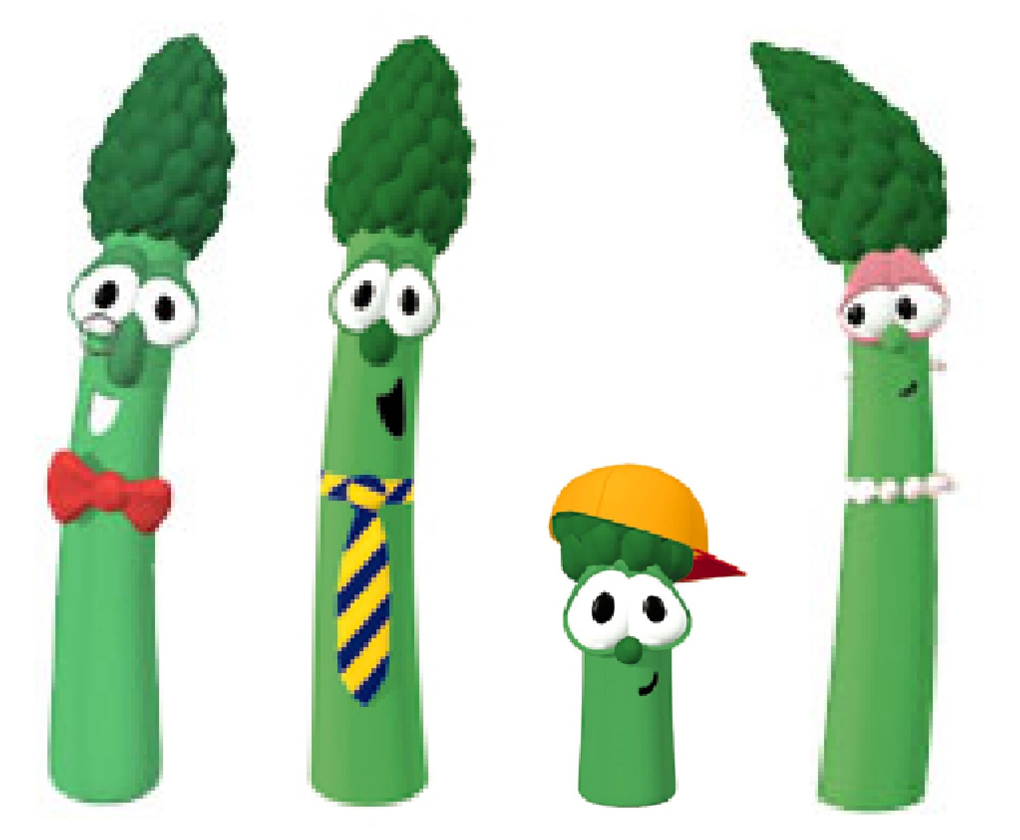 The Asparagus Family VeggieTales It's For the Kids! Wiki Fandom
