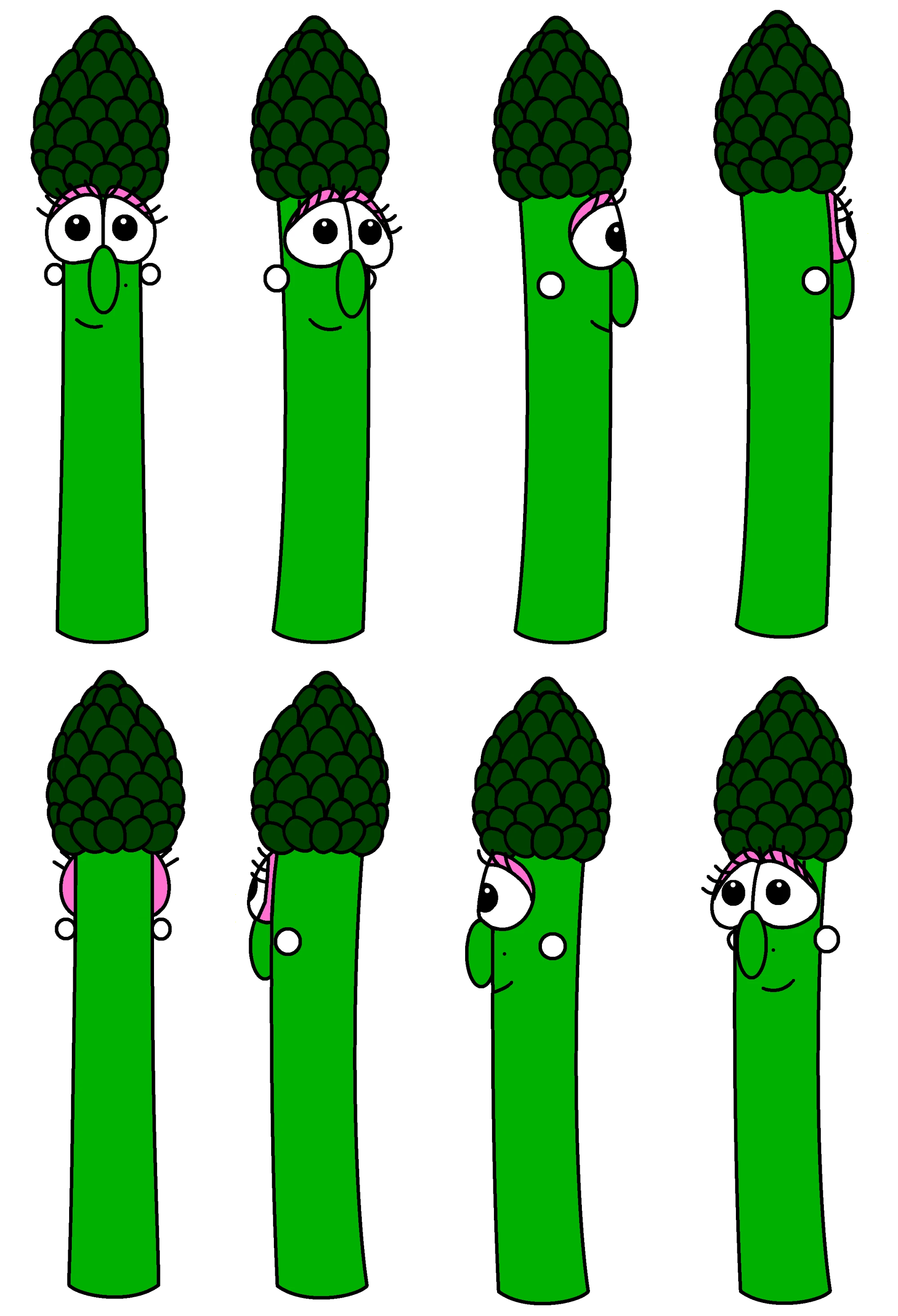 Lovey Asparagus VeggieTales It's For the Kids! Wiki FANDOM
