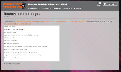 Warning Roblox Vehicle Simulator Wiki Fandom - roblox censorship simulator roblox