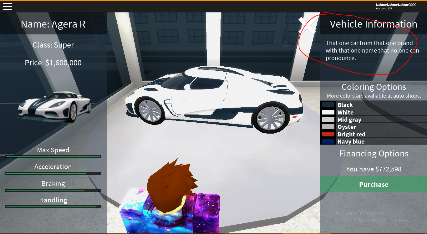 Roblox Vehicle Simulator Gui