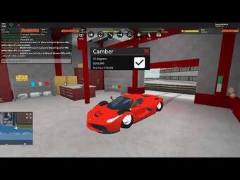 Camber Modifications Roblox Vehicle Simulator Wiki Fandom - roblox game vehicle simulator