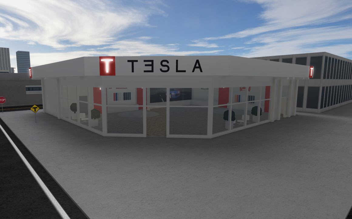 Roblox Vehicle Simulator Tesla Dealership