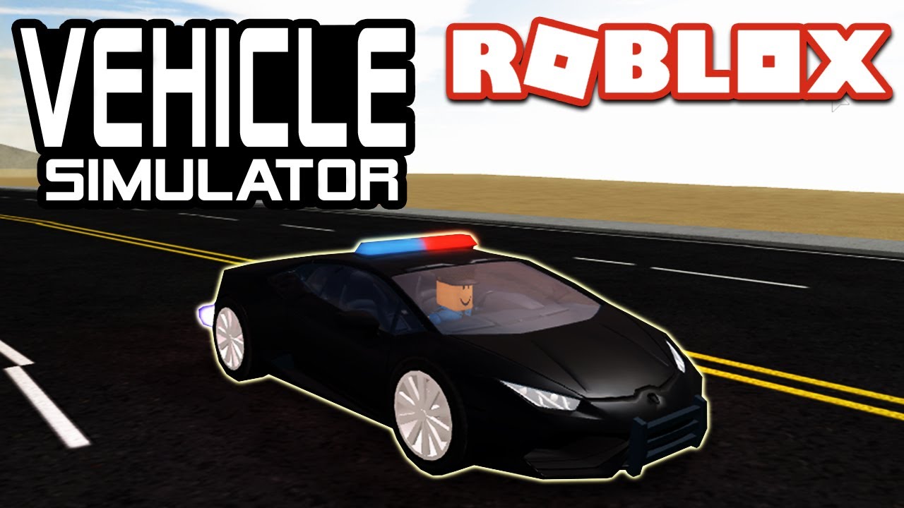 Lamborghini Huracan Police Roblox Vehicle Simulator Wiki - thumbnail with a lamborghini huracan police hopefully someone crops out the roblox and vehicle simulator part so everyone focuses at the car