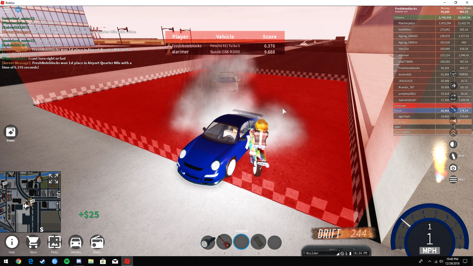 Roblox Vehicle Simulator Porsche 911 Turbo S