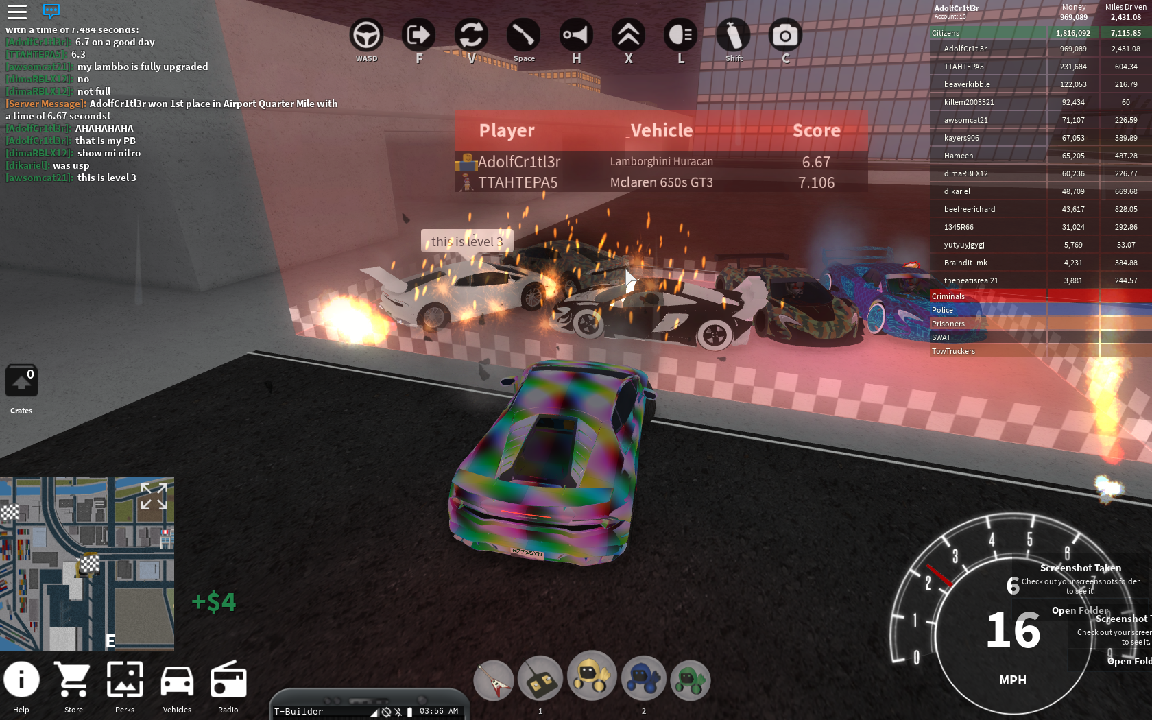 Player Records Roblox Vehicle Simulator Wiki Fandom - porsche 911 vs dodge hellcat vs mclaren 650s vehicle simulator roblox