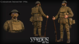 Verdun character canadian 1916
