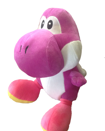 purple yoshi plush