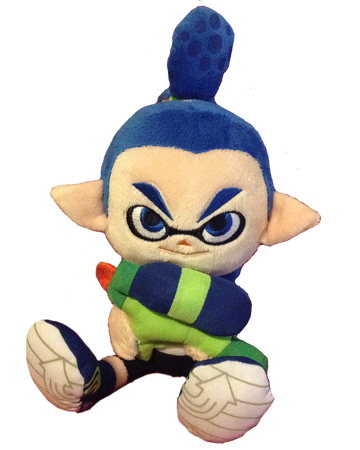 inkling boy and girl plush
