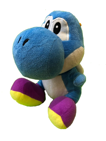 blue bowser plush