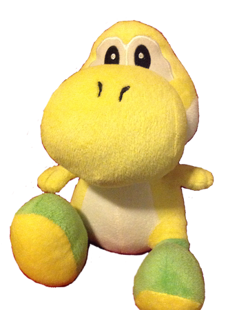 yellow yoshi plush