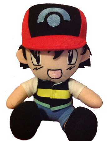 ash ketchum plush