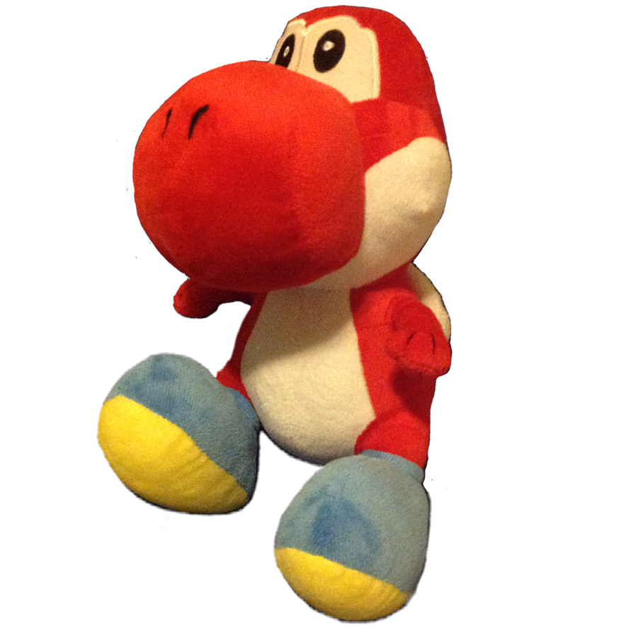 red yoshi plush