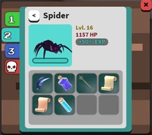 Spider | Vesteria Wiki | Fandom