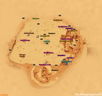 Vesteria Whispering Dunes Map