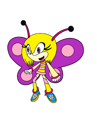 Lemony the butterfly