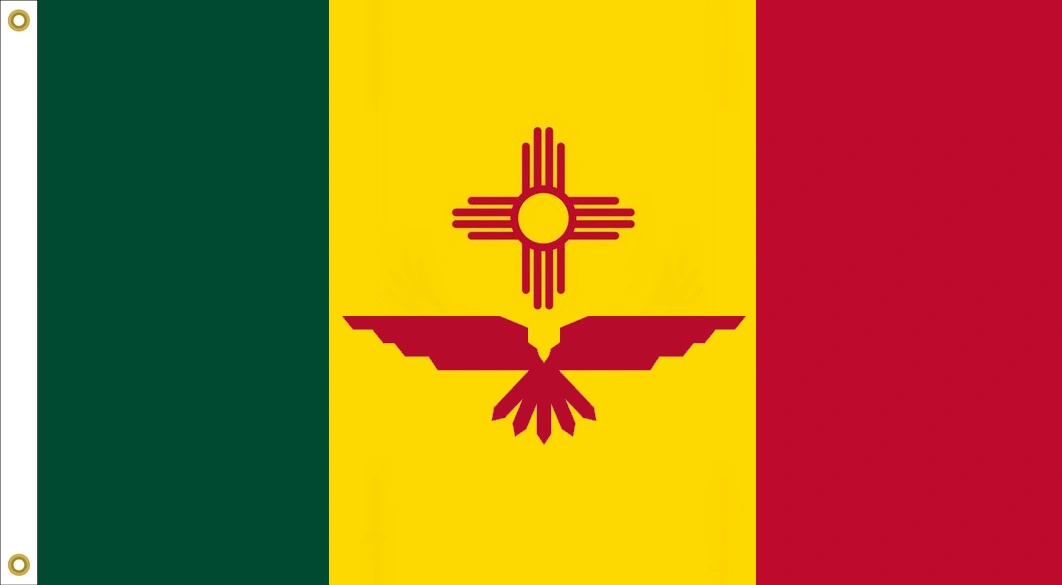 Image New Mexico State Flag Proposal No. 2b Designed By Stephen