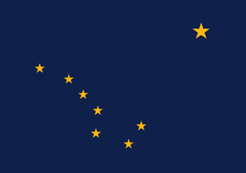 Flag of  Alaska