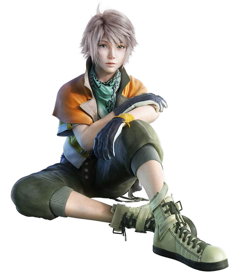 Image Final Fantasy Xiii Game Character Official Artwork Render Hope 