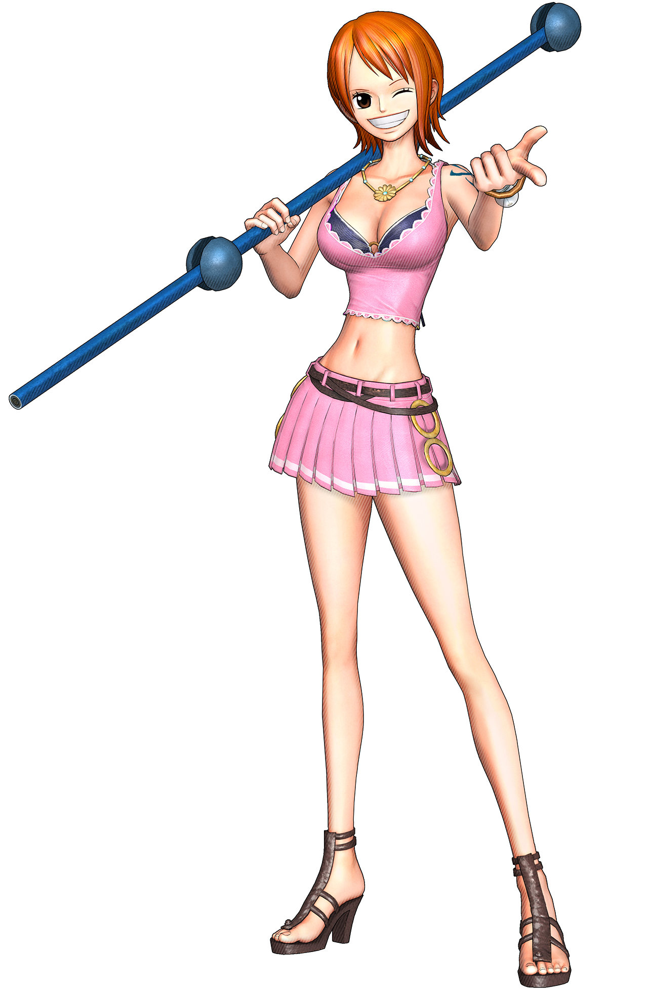 Image Nami Pre Timeskip Pirate Warriors 3.png Video Game Characters