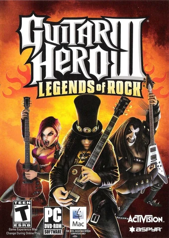 Guitar Hero Iii Legends Of Rock Videogame Soundtracks Wiki Fandom