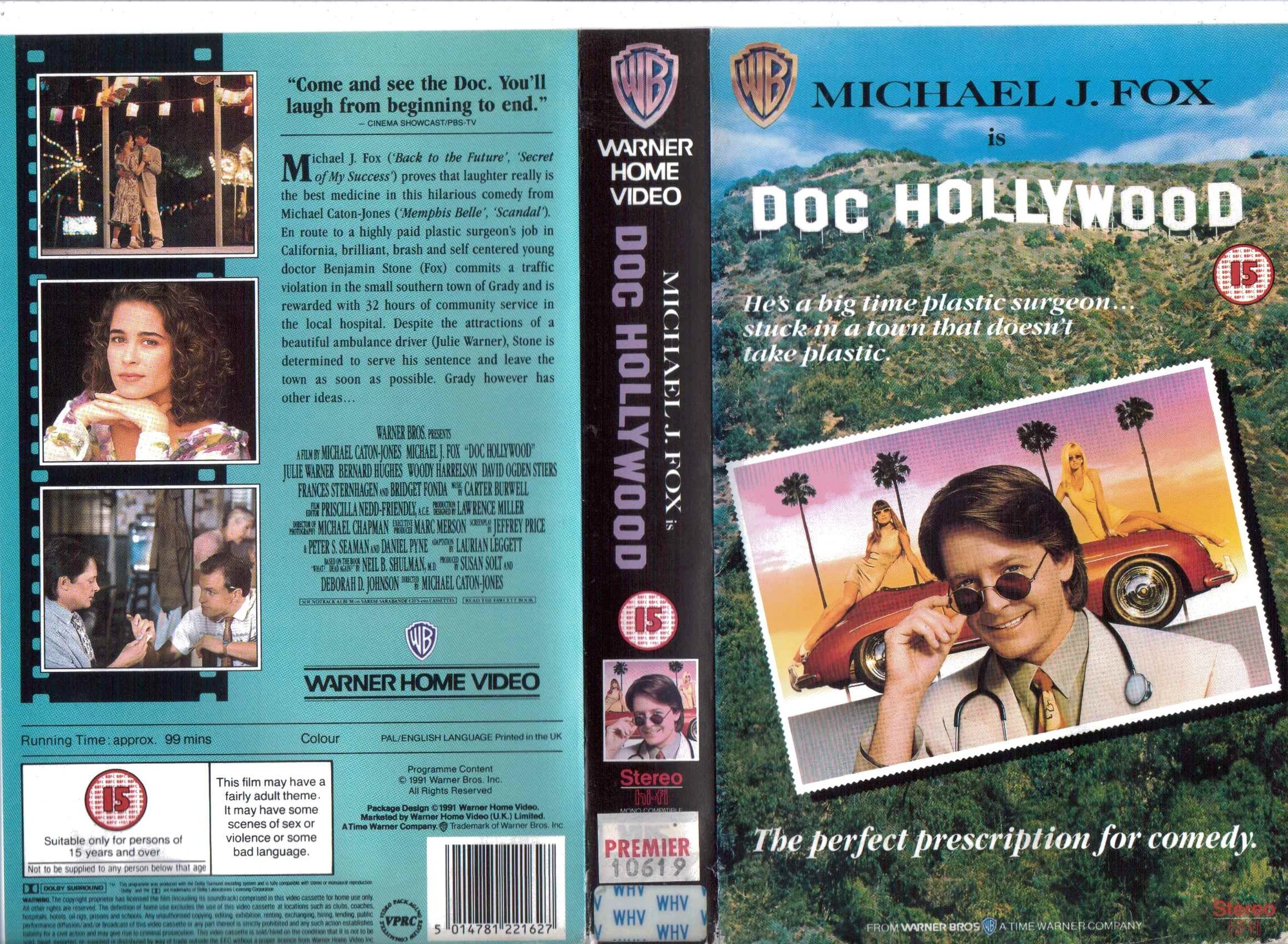Doc Hollywood [VHS] - Kultfilm Komödie Mit Michael J. Fox