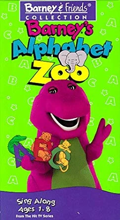 Barney S Alphabet Zoo Vhs 1994 Vhs And Dvd Credits Wiki Fandom