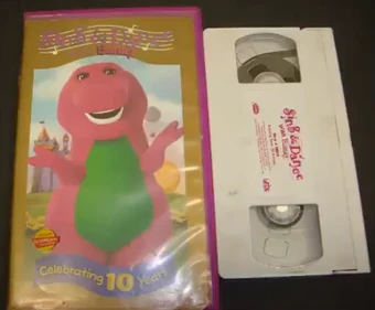 Sing And Dance With Barney Vhs 1999 2000 Reprint Vhs And Dvd