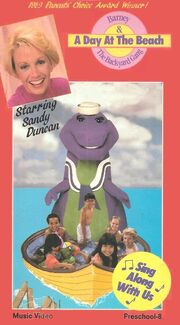 Barney: A Day at the Beach VHS 1989 | Vhs and DVD Credits Wiki | Fandom