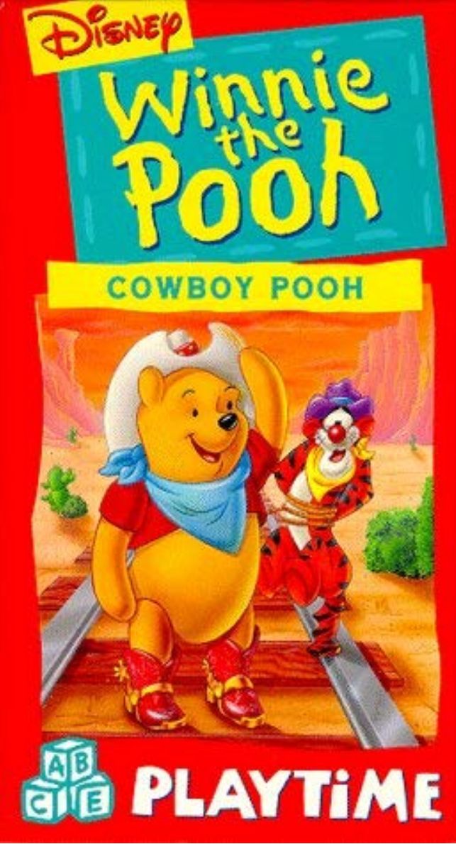 Winnie the Pooh Playtime Volume 1 Cowboy Pooh VHS 1994 Winnie the Pooh Playtime Volume 1 Cowboy Pooh VHS 1994