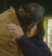 Owen and Geraldine kiss