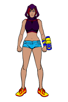 The Sorceress IV with Weapon
