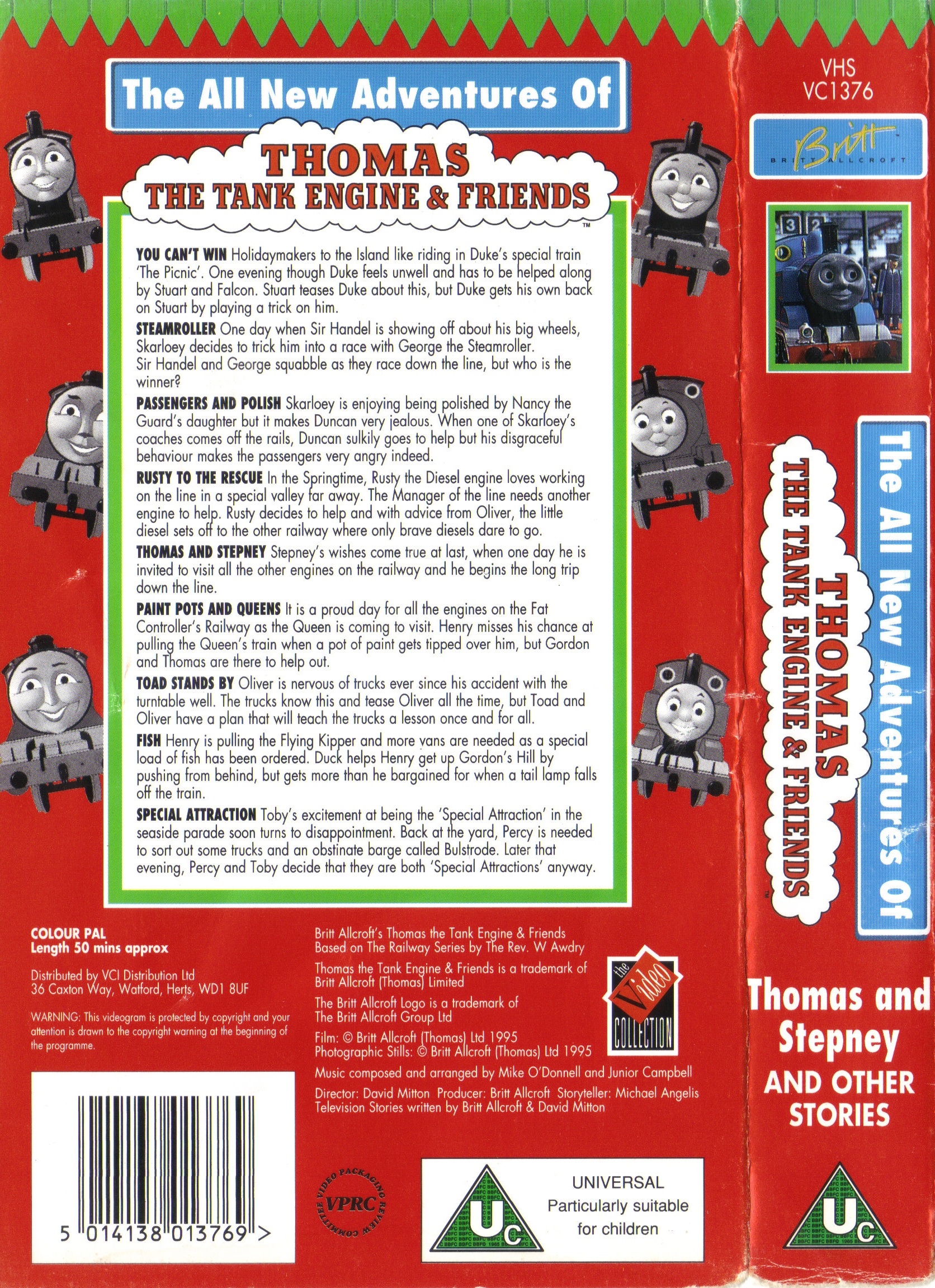 thomas and friends thomas and stepney