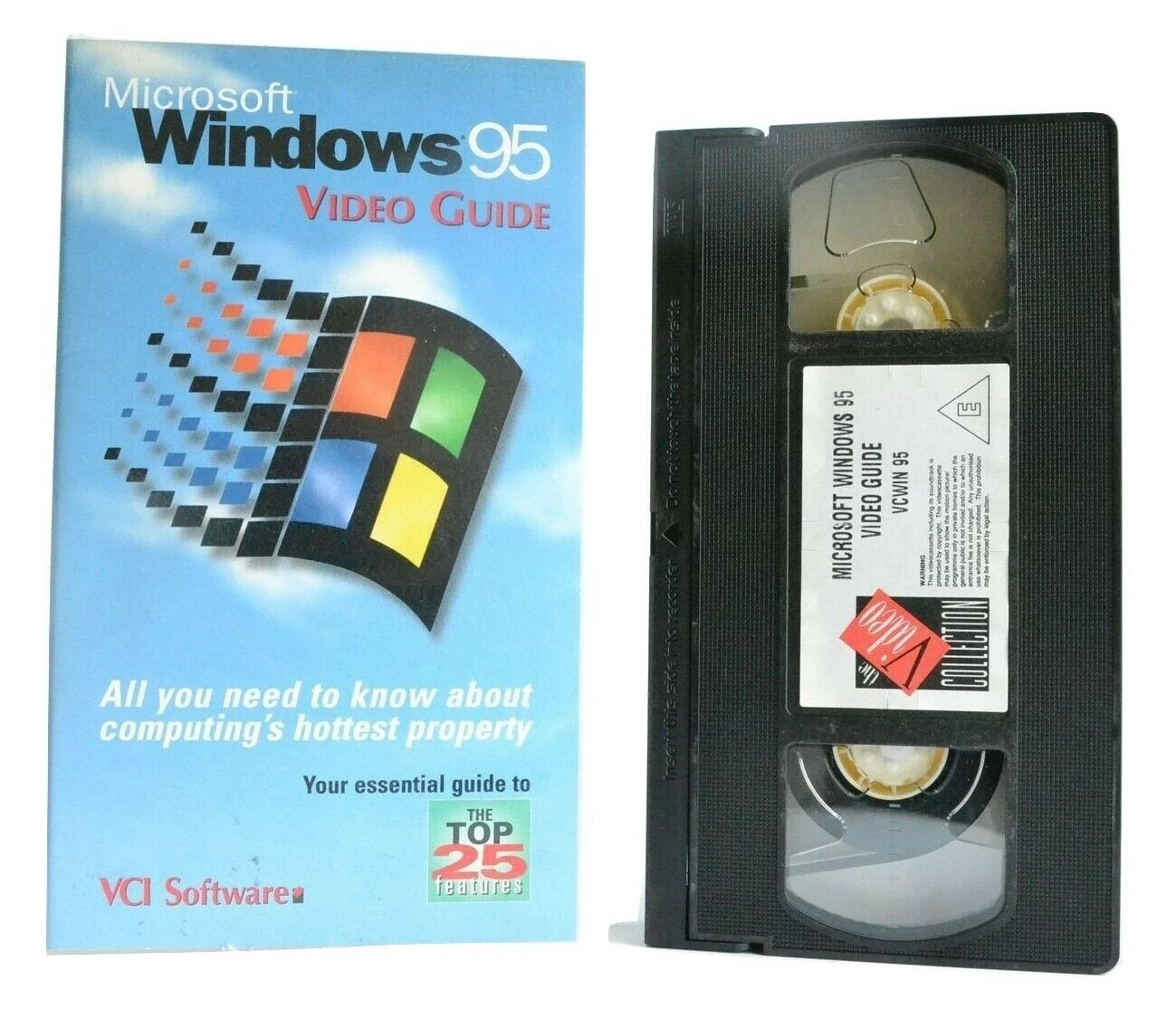 RARE Rétro Software MICROSOFT VIDEO FOR WINDOWS Version 1.0 User's