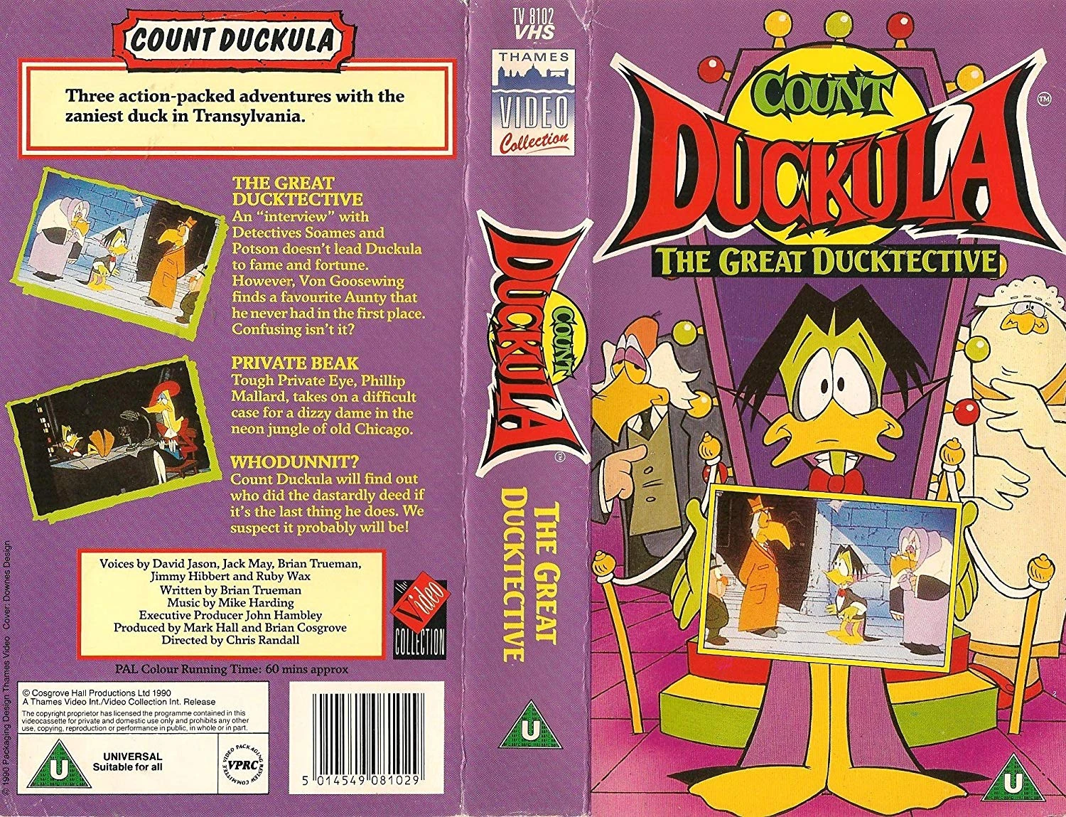 Count Duckula - The Great Ducktective | Video Collection International ...