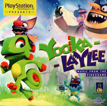 Yooka-Laylee Music from the Videogame Front Cover