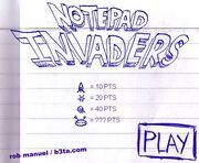 Notepadinvaders