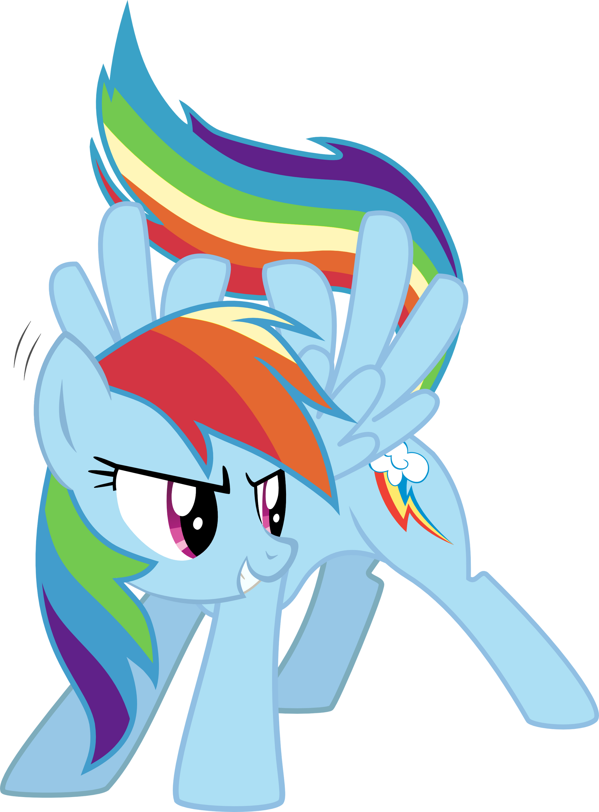 Rainbow Dash the most awesome Pony 634 Awesome Fans 