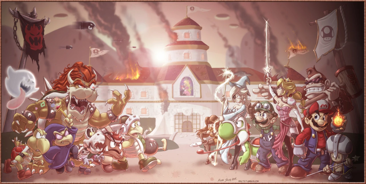 Mushroom Kingdom Wars Video Game Fanon Wiki FANDOM powered by Wikia