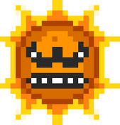 Angry sun, the