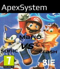 Crash Vs Mario Vs Sonic Video Games Fanon Wiki Fandom - 