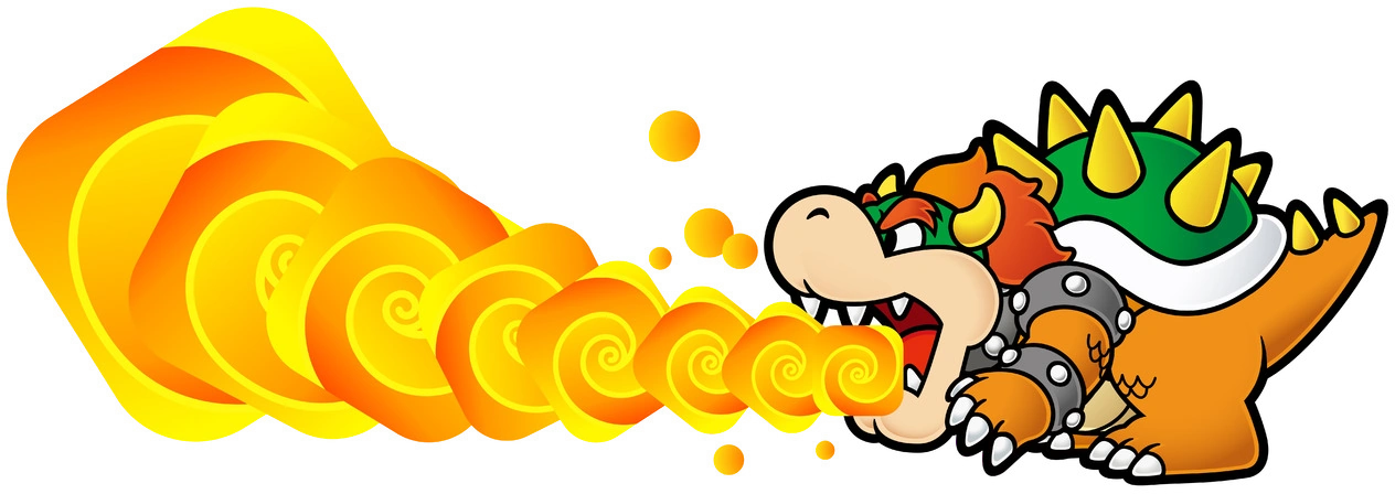 Image - SPM Bowser fire.png | Video Games Fanon Wiki | FANDOM powered