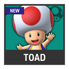 Super Smash Bros. Strife character box - Toad