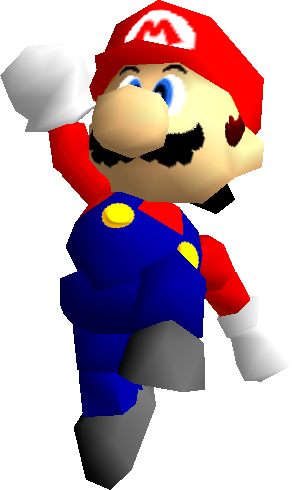 Super Mario 64 Transparent