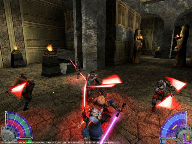 starwars jedi knight jedi academy movie battles