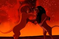 Scar vs Simba