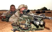 M 14 prone flash suppressor bipod